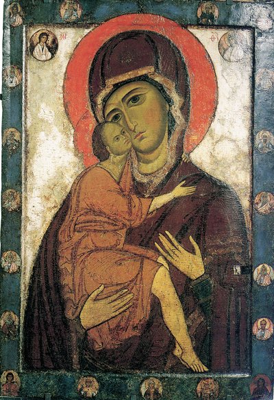 La Vierge de Belozersk, début du XIIIe siècle - Russian icon.