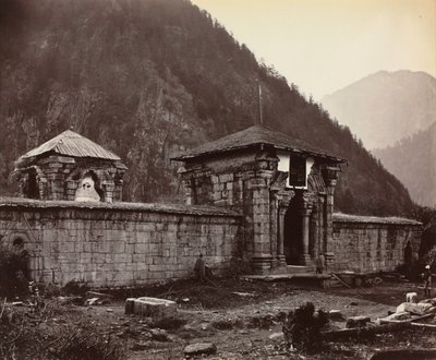 Temple à Naveshera, Cachemire, Inde - Samuel Bourne