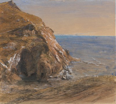 Le Glissement de Roche près de Boscastle - Samuel Palmer