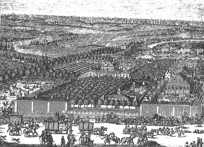 Quartier allemand Nemetskaya sloboda à Moscou, 1705 - Schoonebeek