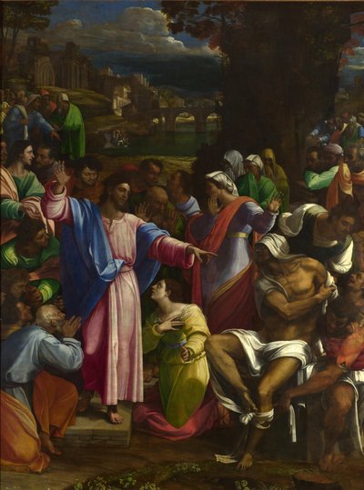 La Résurrection de Lazare, vers 1518 - Sebastiano del Piombo