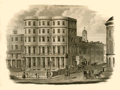 Hôtel de Bristol, Marine Parade, Brighton, 1835 - Silvester and Co