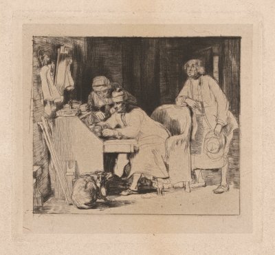 Le reçu perdu - Sir David Wilkie