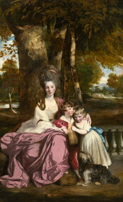 Lady Elizabeth Delmé et ses enfants - Sir Joshua Reynolds