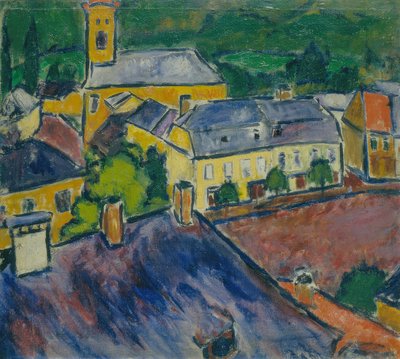 Vue de la ville, 1910 - Sándor Galimberti