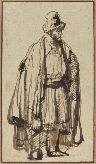 Un oriental - Style of Rembrandt van Rijn