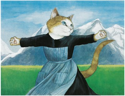 Illustration de Movie Cats - Susan Herbert