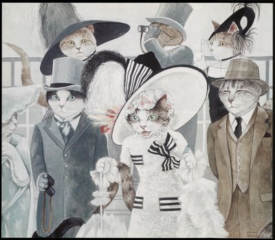 Illustration du film Cats (pub. 2006) - Susan Herbert