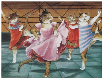 Illustration du film Cats (pub. 2006) - Susan Herbert