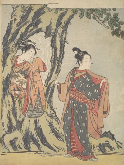 Deux jeunes gens, 1725-1770 - Suzuki Harunobu