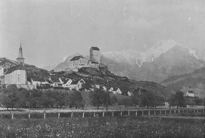 Sargans, Vallée du Rhin (photo n/b) - Swiss Photographer