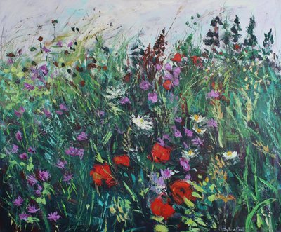 Prairie de fleurs sauvages - Sylvia Paul