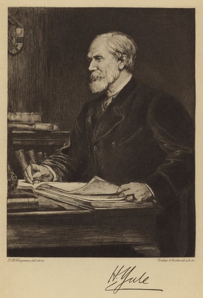 Sir Henry Yule (eau-forte) - Theodore Blake (after) Wirgman