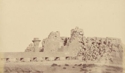 Promenade Couverte de Thoutmôsis III, Karnak - Théodule Devéria