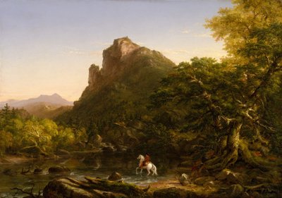 Le gué de la montagne - Thomas Cole