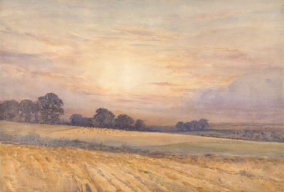 Paysage au coucher du soleil - Thomas Collier