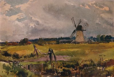 Le Moulin, vers 1890 - Thomas Collier