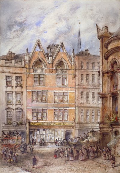 Gracechurch Street, City de Londres, 1882 - Thomas Colman Dibdin