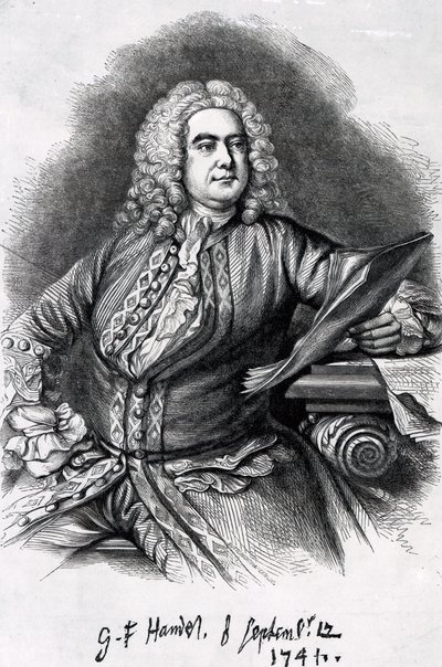 George Frederick Handel, 1749 - Thomas Hudson