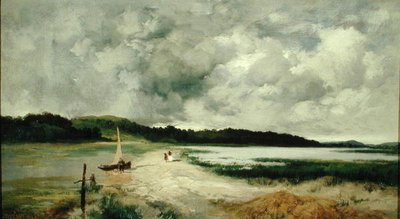 Une averse passagère sur Long Island - Thomas Moran