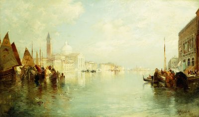 Le Grand Canal - Thomas Moran