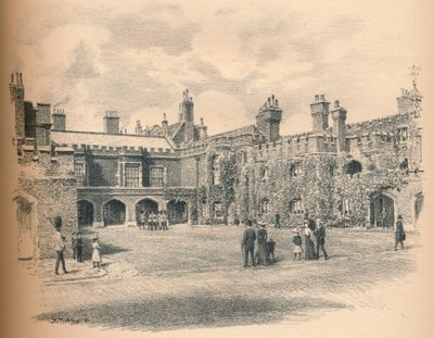 Cour du Friary, Palais de St James, 1902 - Thomas Robert Way