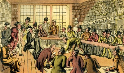 Le Dr Syntax à une vente aux enchères - Thomas Rowlandson