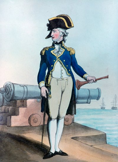 Lieutenant de la garde, 1799 - Thomas Rowlandson