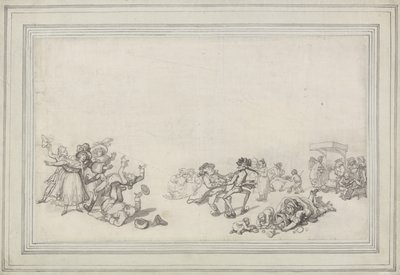 Étude de patineurs : patinage sur la Serpentine - Thomas Rowlandson