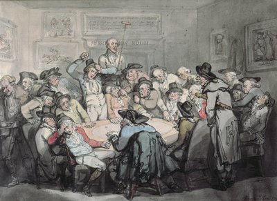 La salle des hasards - Thomas Rowlandson