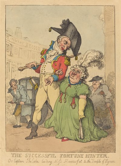 Le chasseur de fortune réussi - Thomas Rowlandson