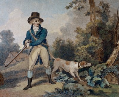 Chasse au lièvre, gravure par Thomas Simpson - Thomas Simpson