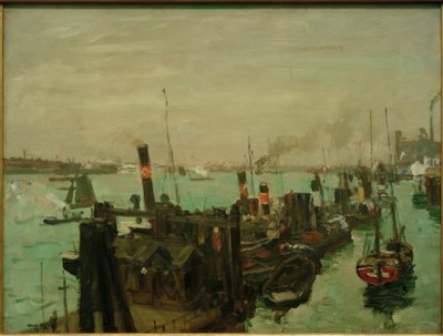 Dans le port de Hambourg - Ulrich Hubner