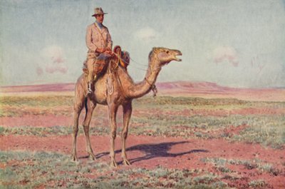 Une scène en Australie centrale, 1923 - Unbekannt