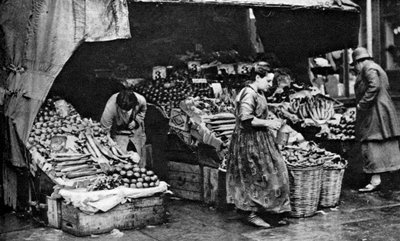 Un marchand de légumes de Commercial Road, Londres, 1926-1927 - Unbekannt