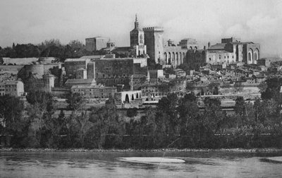 Avignon - Vue prise de Villeneuve, vers 1925 - Unbekannt