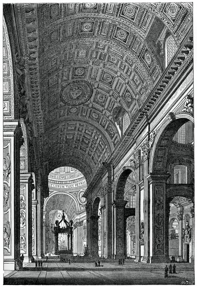 Basilique Saint-Pierre, Rome, 1870 - Unbekannt