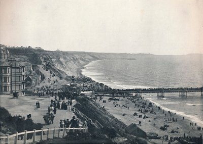 Bournemouth - Vue depuis la falaise ouest, 1895 - Unbekannt