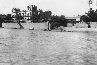 Quartier général britannique, Bagdad, Mésopotamie, Première Guerre mondiale, 1918 - Unbekannt