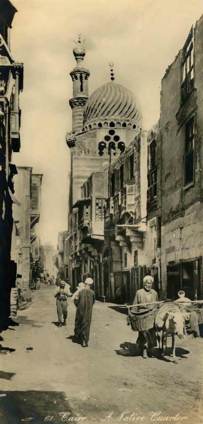 Le Caire - Un quartier indigène, vers 1918-1939 - Unbekannt