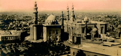 Le Caire : Vue générale et mosquée Sultan Hassan, vers 1918-1939 - Unbekannt