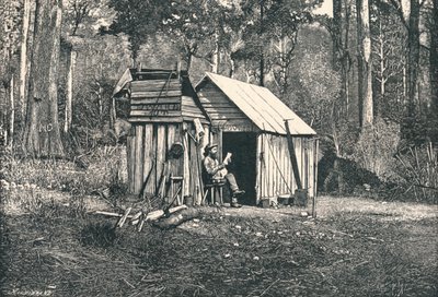 Campement de squatters australiens, 1896 - Unbekannt