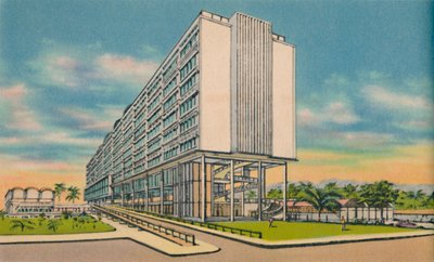 Bâtiment fédéral dans le centre civique, Barranquilla, vers 1940 - Unbekannt