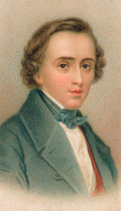 Frédéric François Chopin 1810-1849, compositeur polonais, 1911 - Unbekannt