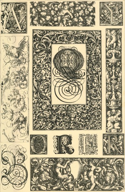 Ornements typographiques de la Renaissance allemande, 1898 - Unbekannt