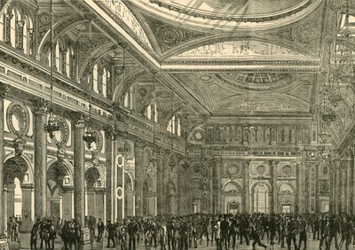 Intérieur de la Bourse royale, 1898 - Unbekannt