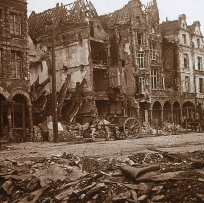 La Petite Place, Arras, nord de la France, vers 1914-1918 - Unbekannt