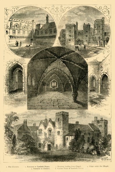 Palais de Lambeth, vers 1878 - Unbekannt