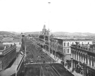 Rue Principale, Los Angeles, Californie, USA, vers 1900 - Unbekannt