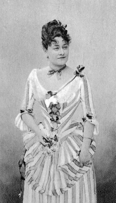 Marie Grisier Montbazon, mezzo-soprano et actrice française, 1877 - Unbekannt